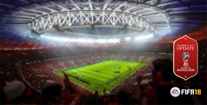 FIFA 18 World Cup Update Stadiums