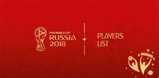 FIFA 18 World Cup Ultimate Team Players List
