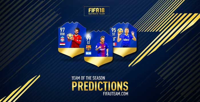 disaster shark Get up FIFA 18 TOTS Predictions of Every Single Team of the Season