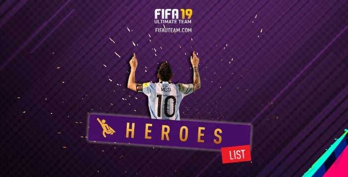 FIFA 19 Heroes Cards List