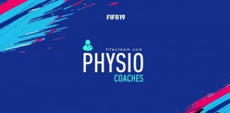 FIFA 19 Physio Coaches Cards Guide