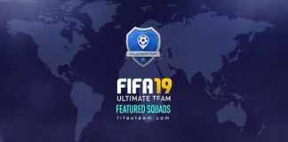 FIFA 19 Featured Squads for Squad Battles