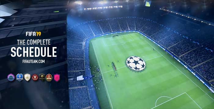 Fifa 19 Schedule All The Dates For Fifa 19 Ultimate Team