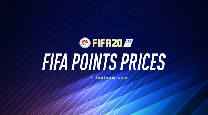 FIFA Points Prices for FIFA 20 Ultimate Team