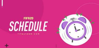 FIFA 20 Schedule
