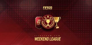 FIFA 20 Weekend League Calendar