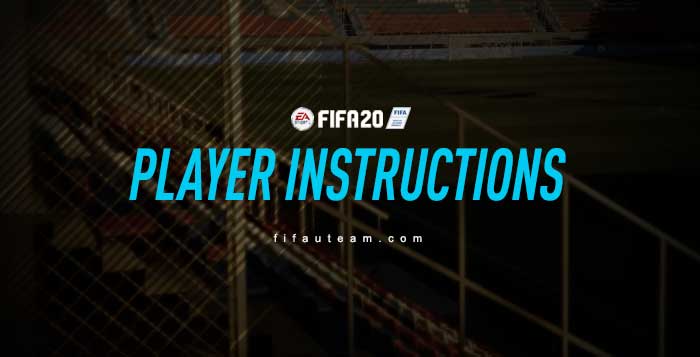 FIFA 20 Player Instructions