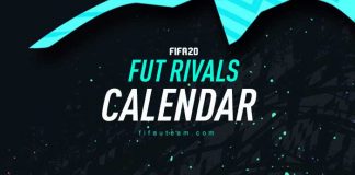 FUT Division Rivals Calendar for FIFA 20 Ultimate Team