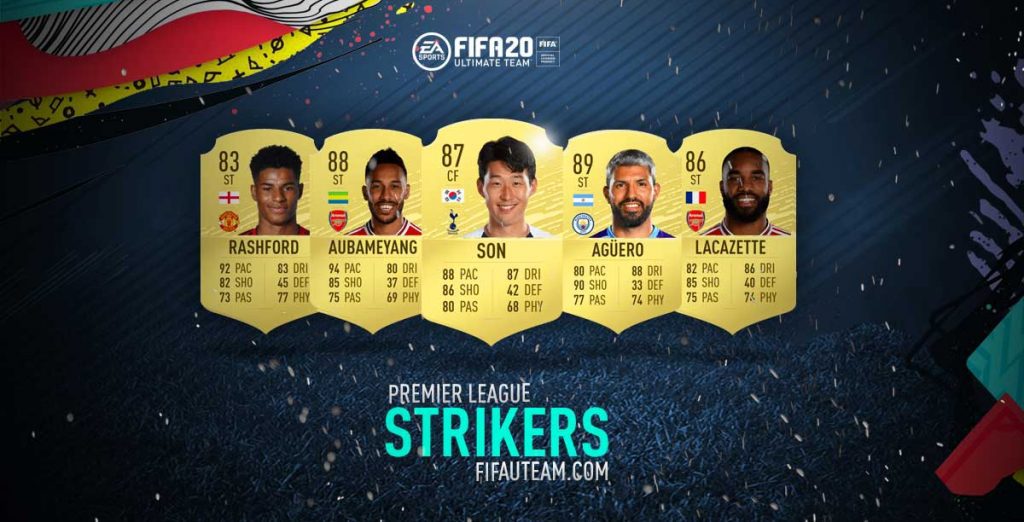 FIFA 20 Premier League Strikers