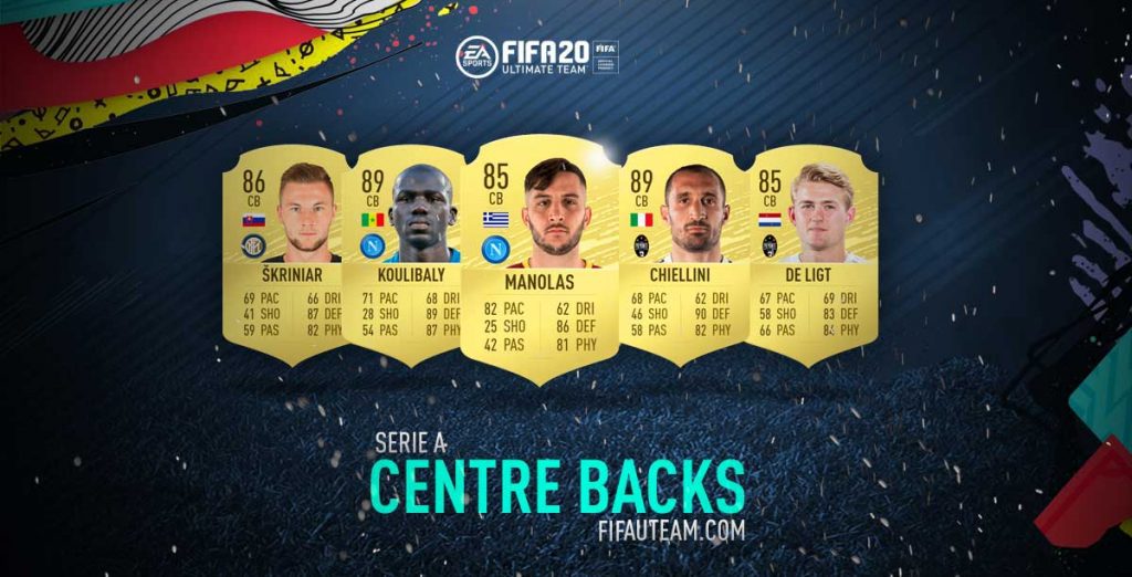 The Best Serie A Centre Backs for FIFA 20