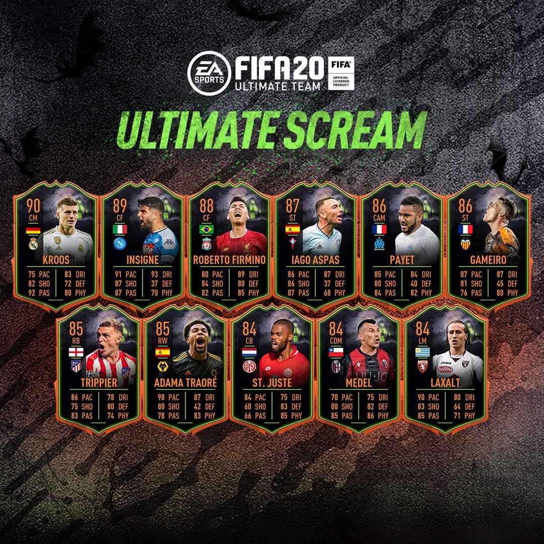 FIFA 20 Ultimate Scream Squad