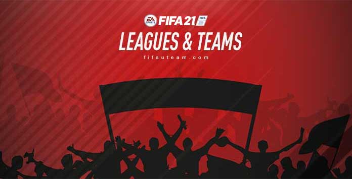 FIFA 21 Leagues, Clubs and National Teams List
