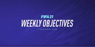 FIFA 21 Weekly Objectives