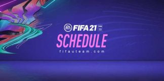 FIFA 21 Schedule