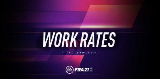 Work Rates Guide for FIFA 21 Ultimate Team