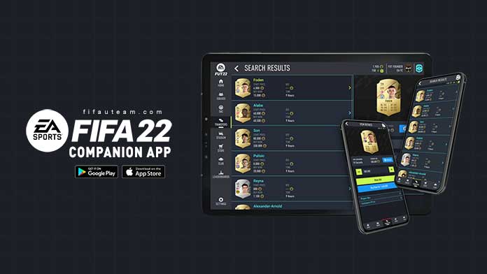 FIFA 22 Companion App for iOS and Android Devices