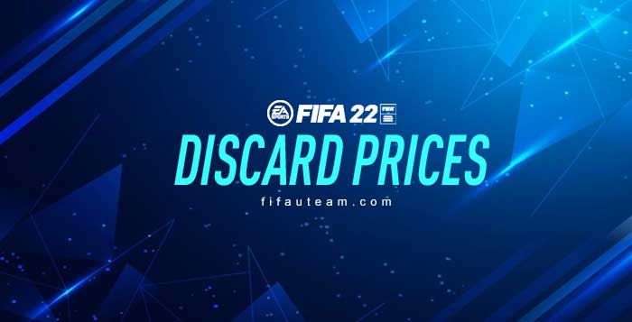 FIFA 22 Quick Sell Prices - Discard Prices for FUT 22