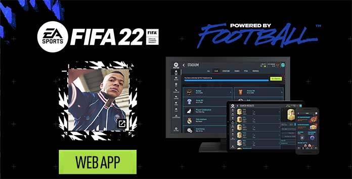 FUT Web App for EA Sports FIFA 22 is now Live!