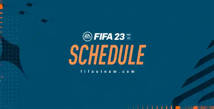 FIFA 23 Schedule
