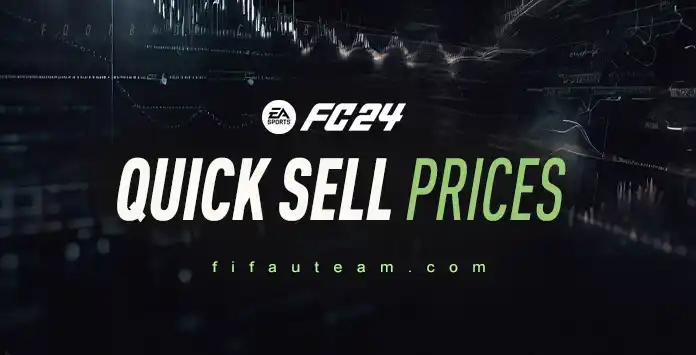 FC 24 Quick Sell Values