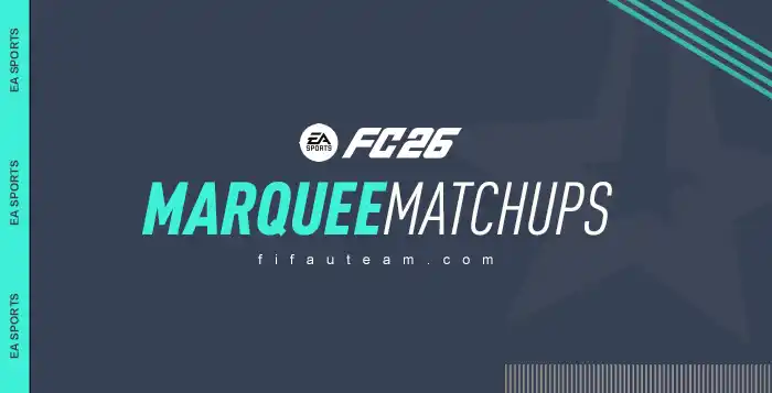 FC 26 Marquee Matchups